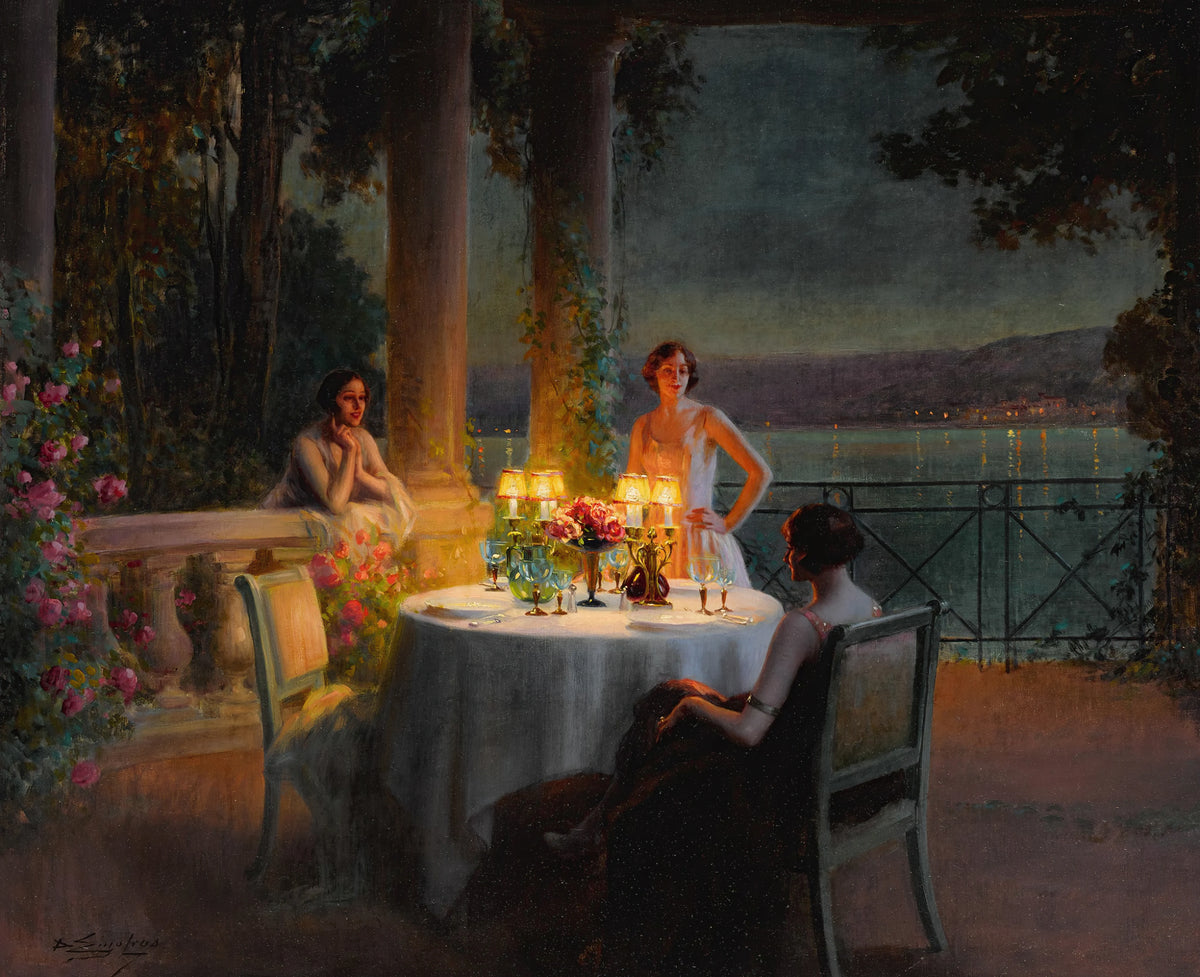 Delphin Enjolras - A candlelit dinner