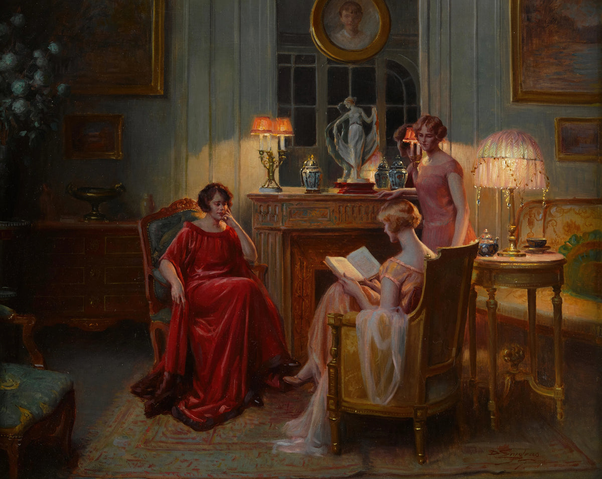Delphin Enjolras - In the reading room