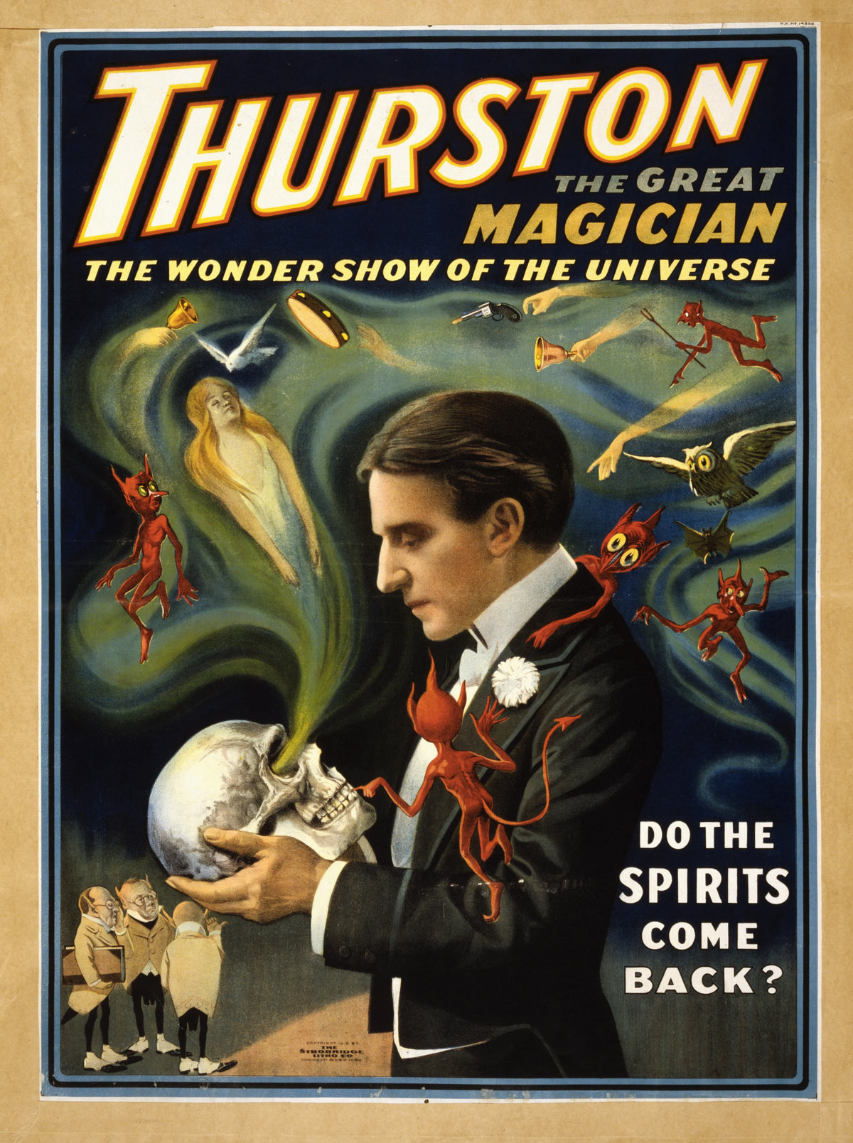 Donaldson Lith. Co - Thurston the great magician the wonder show of the universe (1915)