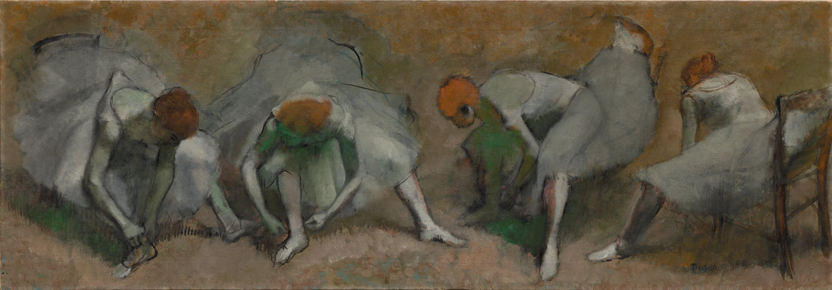 Edgar Degas - Frieze of Dancers (circa 1895)