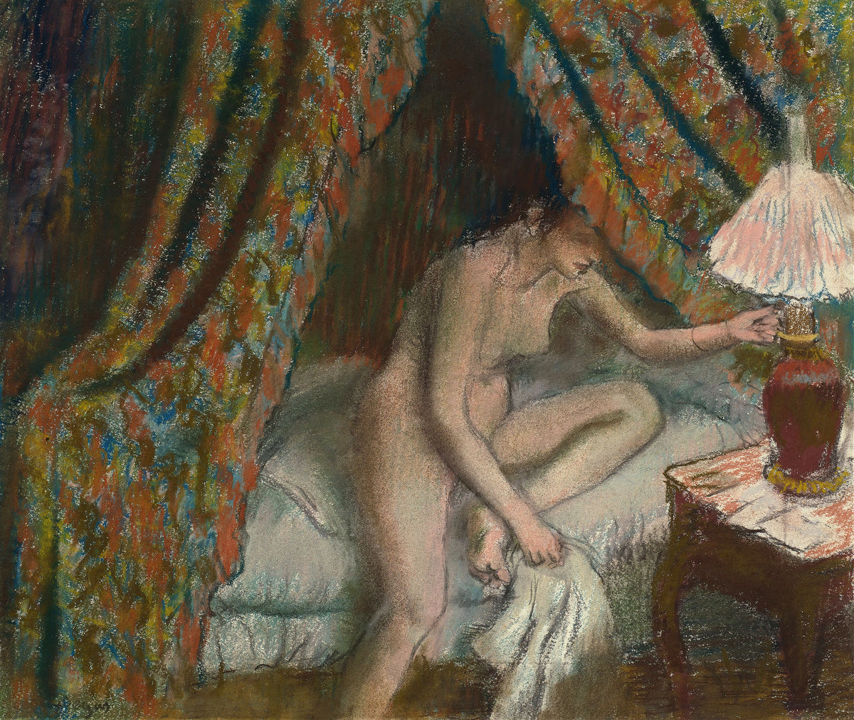 Edgar Degas - Retiring (1879-1888)
