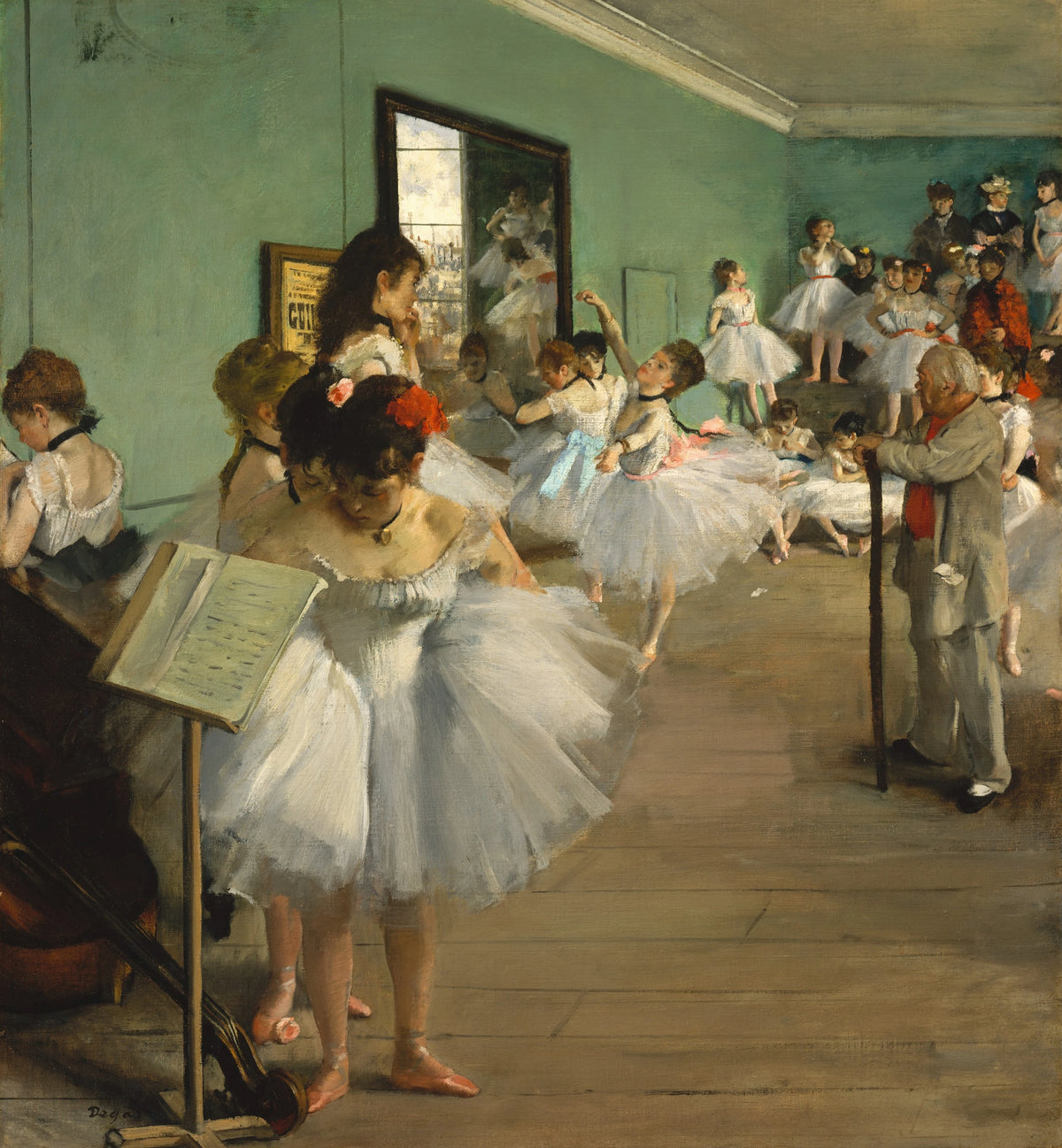 Edgar Degas - The Dance Class (1874)