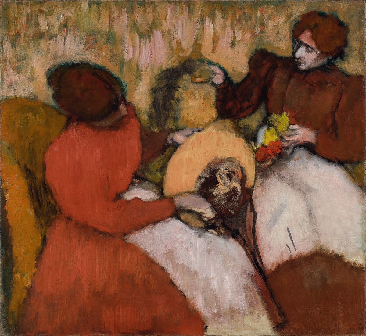Edgar Degas - The Milliners (circa 1898)