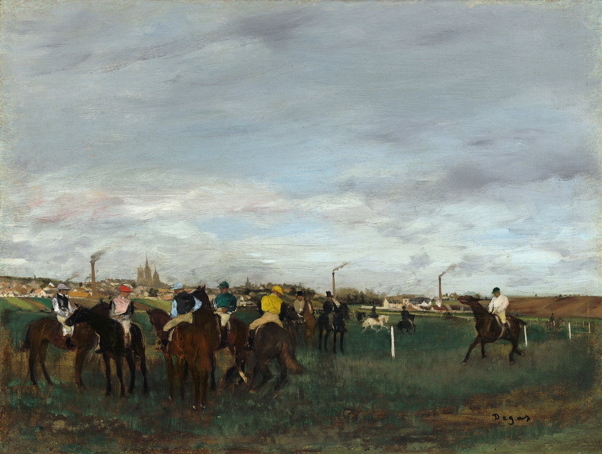 Edgar Degas - The Races (1871-1872)