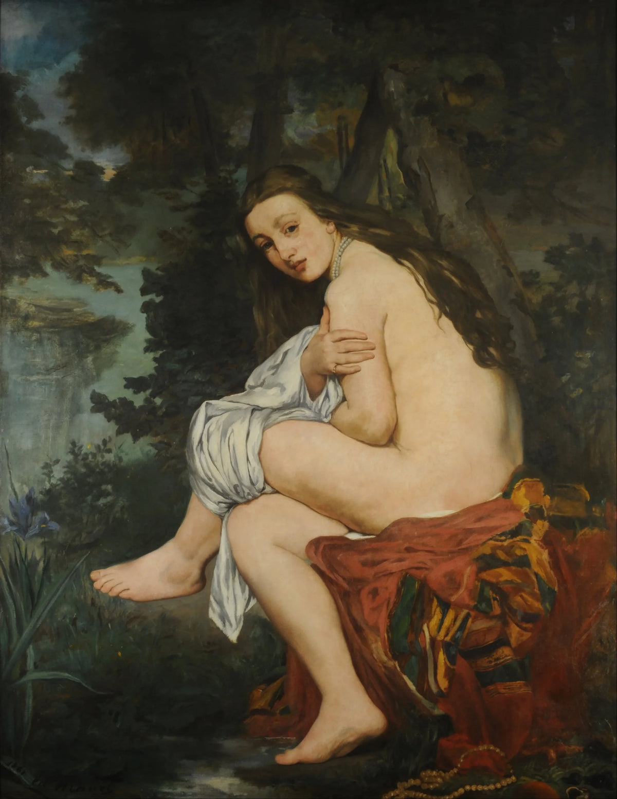 Édouard Manet - La Nymphe Surprise (1861)