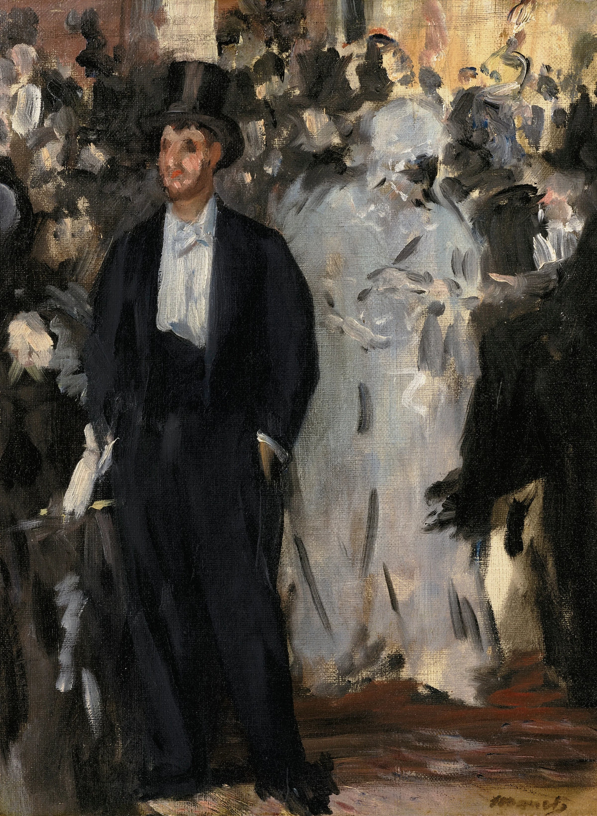 Édouard Manet - Le bal de l'Opéra (1873)