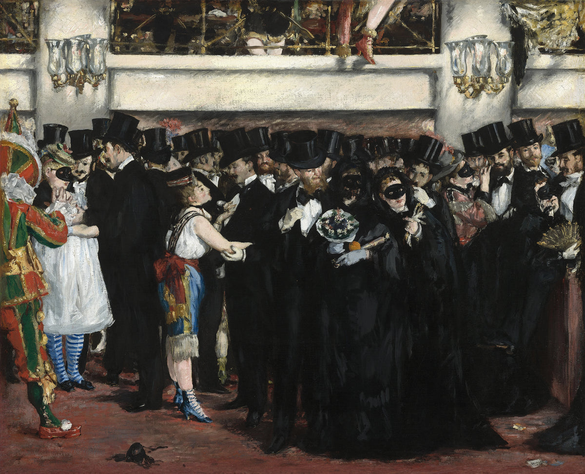 Édouard Manet - Masked Ball at the Opera (1873)