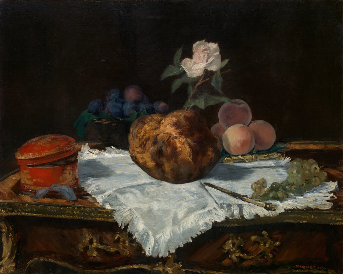 Édouard Manet - The Brioche (1870)