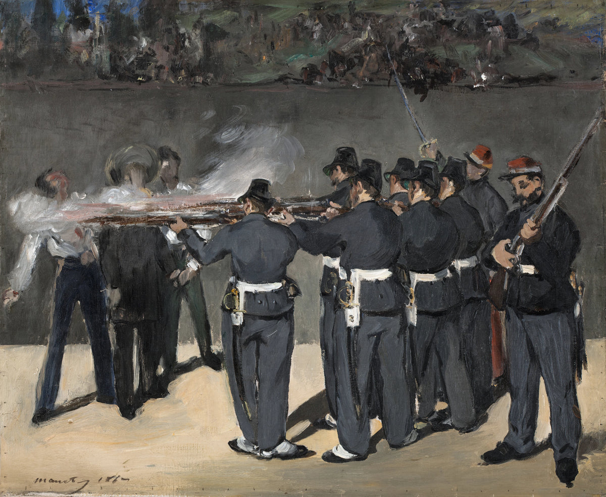 Édouard Manet - The Execution Of Emperor Maximilian (1867)