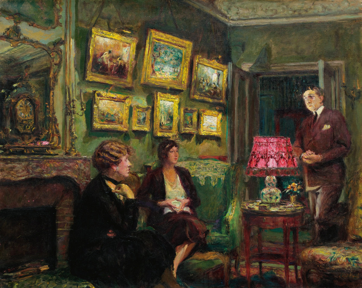 Édouard Vuillard - Mme Gillou Chez Elle (L'accord Parfait) (1932-33)