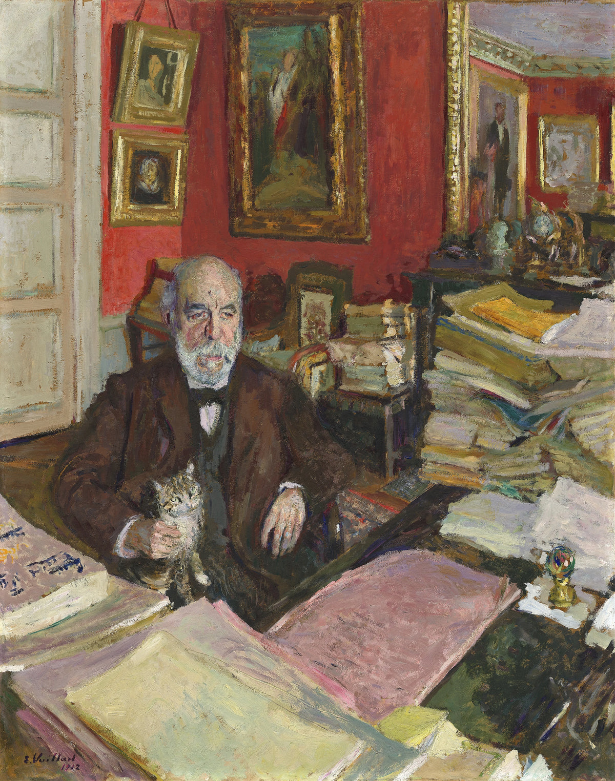 Édouard Vuillard - Théodore Duret (1912)