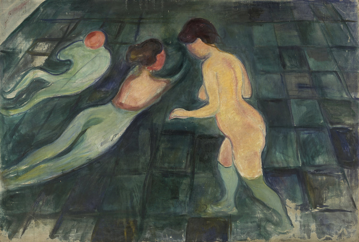 Edvard Munch - Beneath the Red Apples (1927-30)