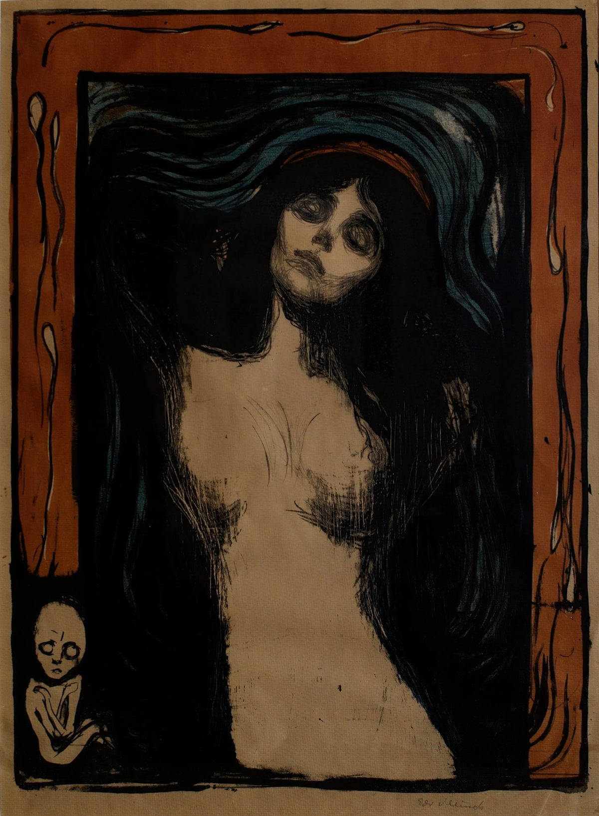 Edvard Munch - Madonna (1895)