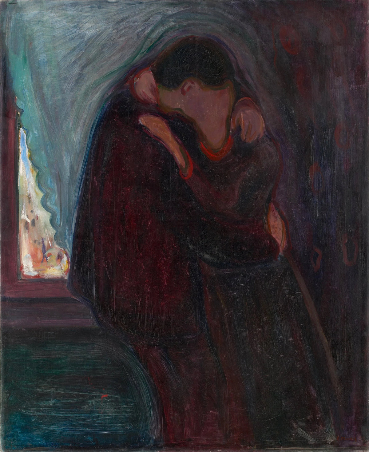 Edvard Munch - The Kiss