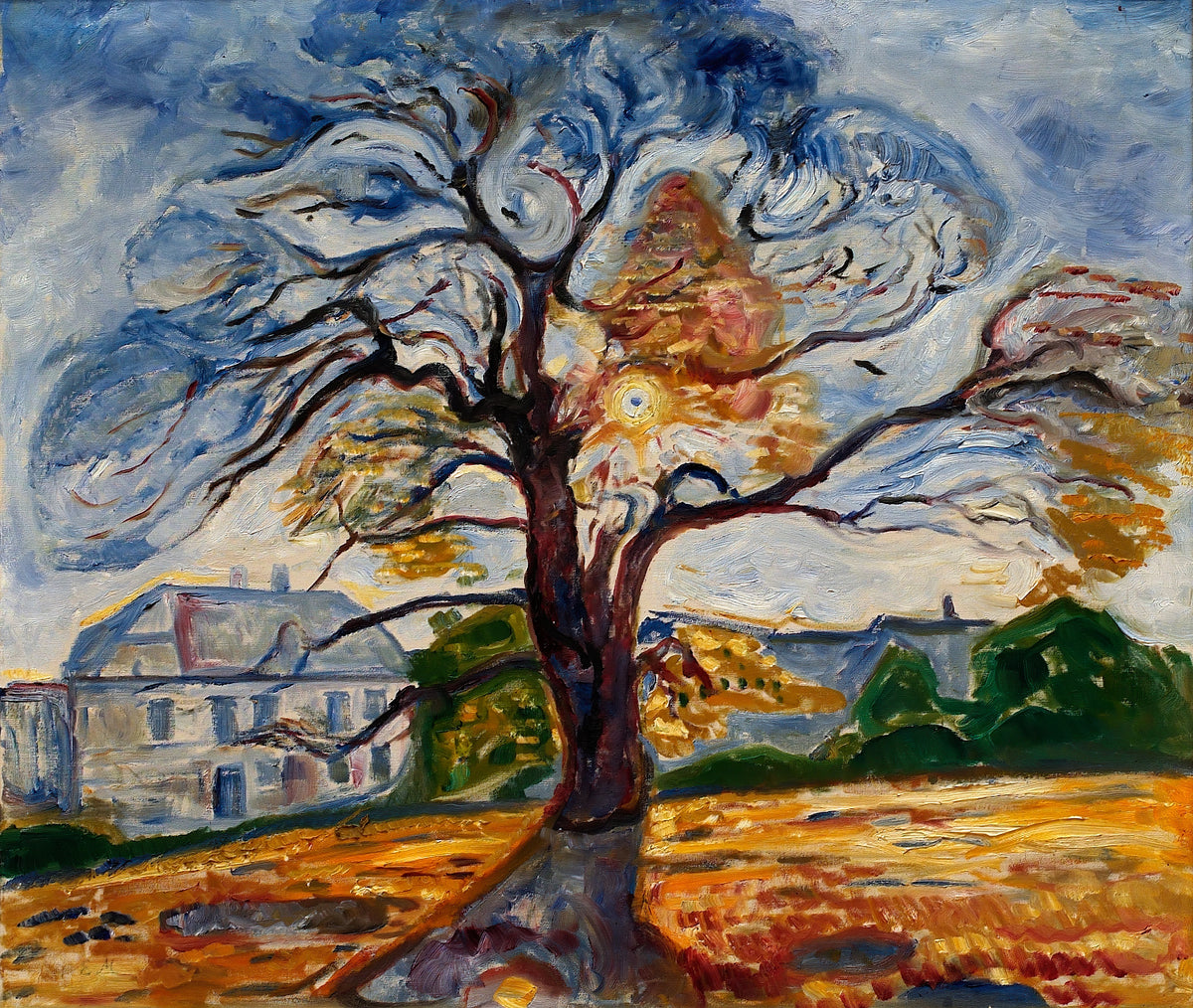 Edvard Munch - The Oak (1906)