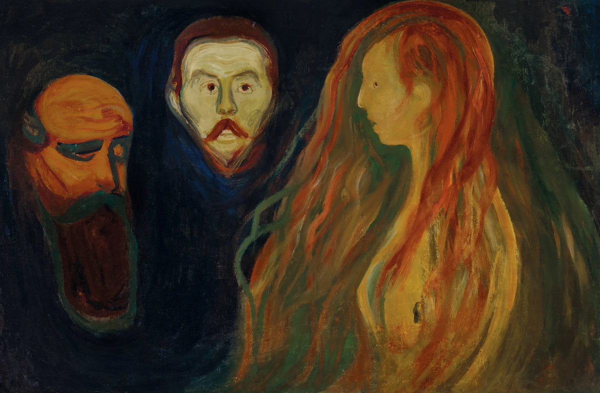 Edvard Munch - Tragedy (1898-1900)