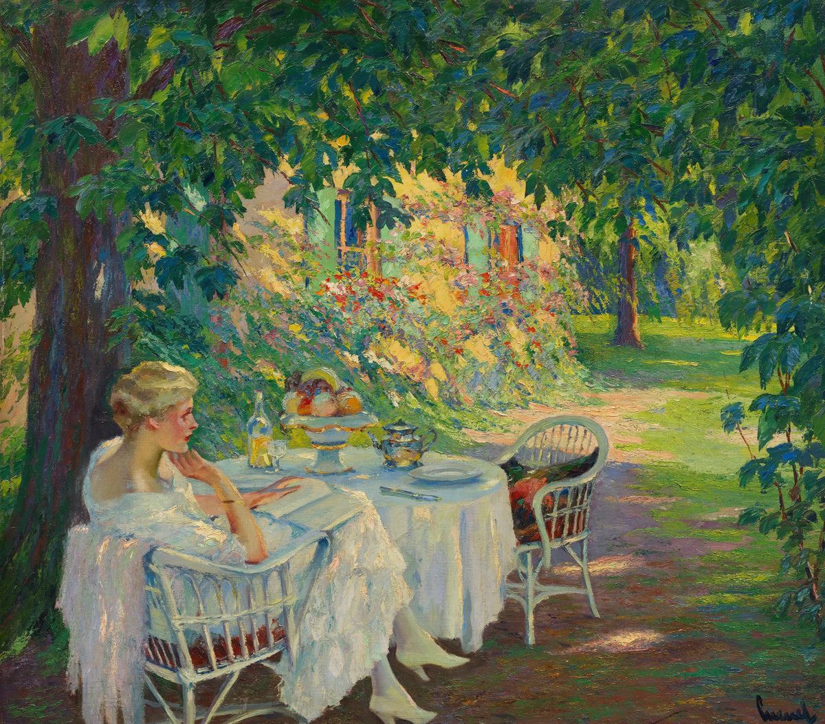 Edward Cucuel - In the shade (1920)