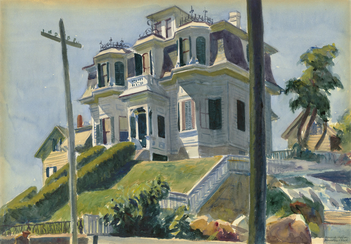 Edward Hopper - Haskell's House (1924)