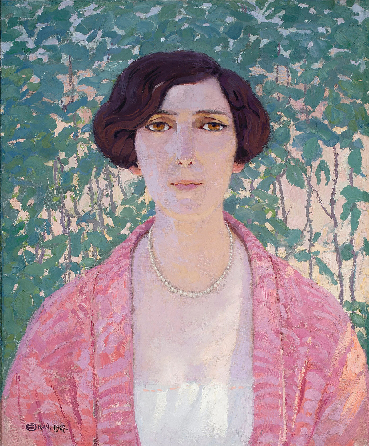 Edward Okuń - Female head (1927)