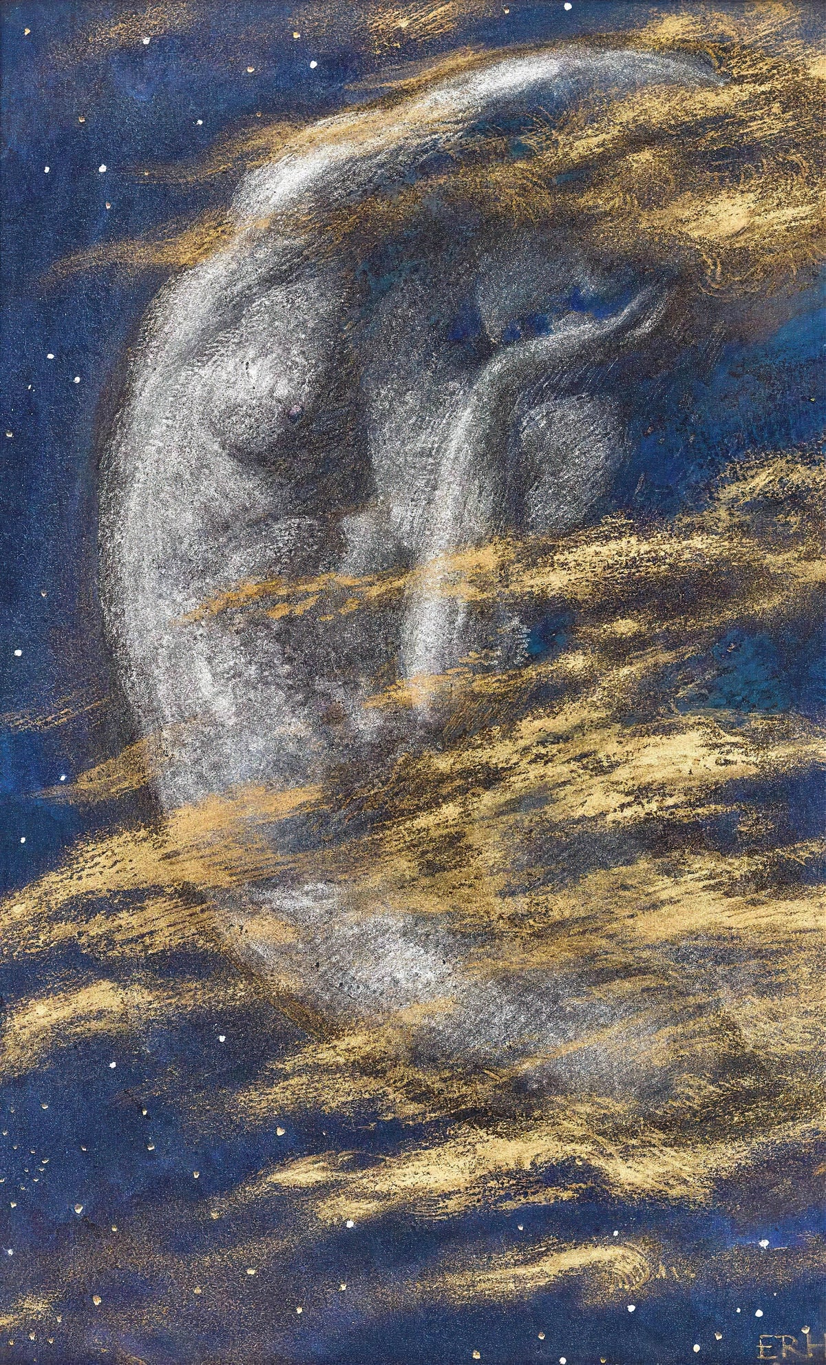 Edward Robert Hughes - The Weary Moon