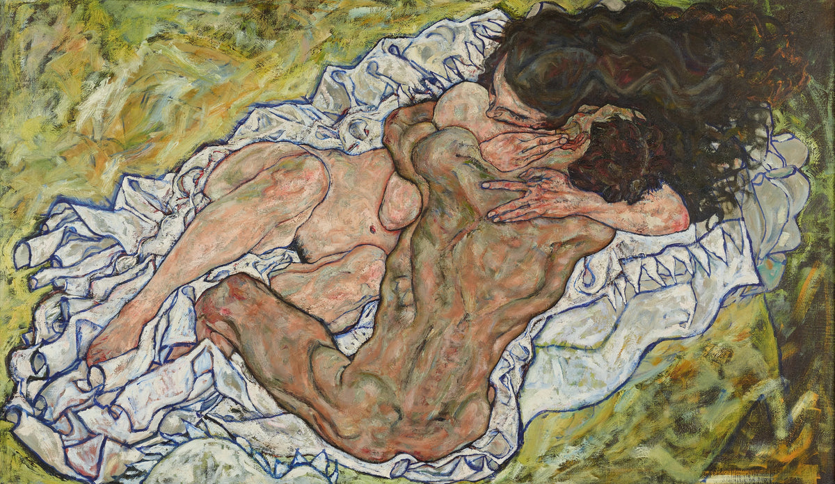 Egon Schiele - Die Umarmung (1917)