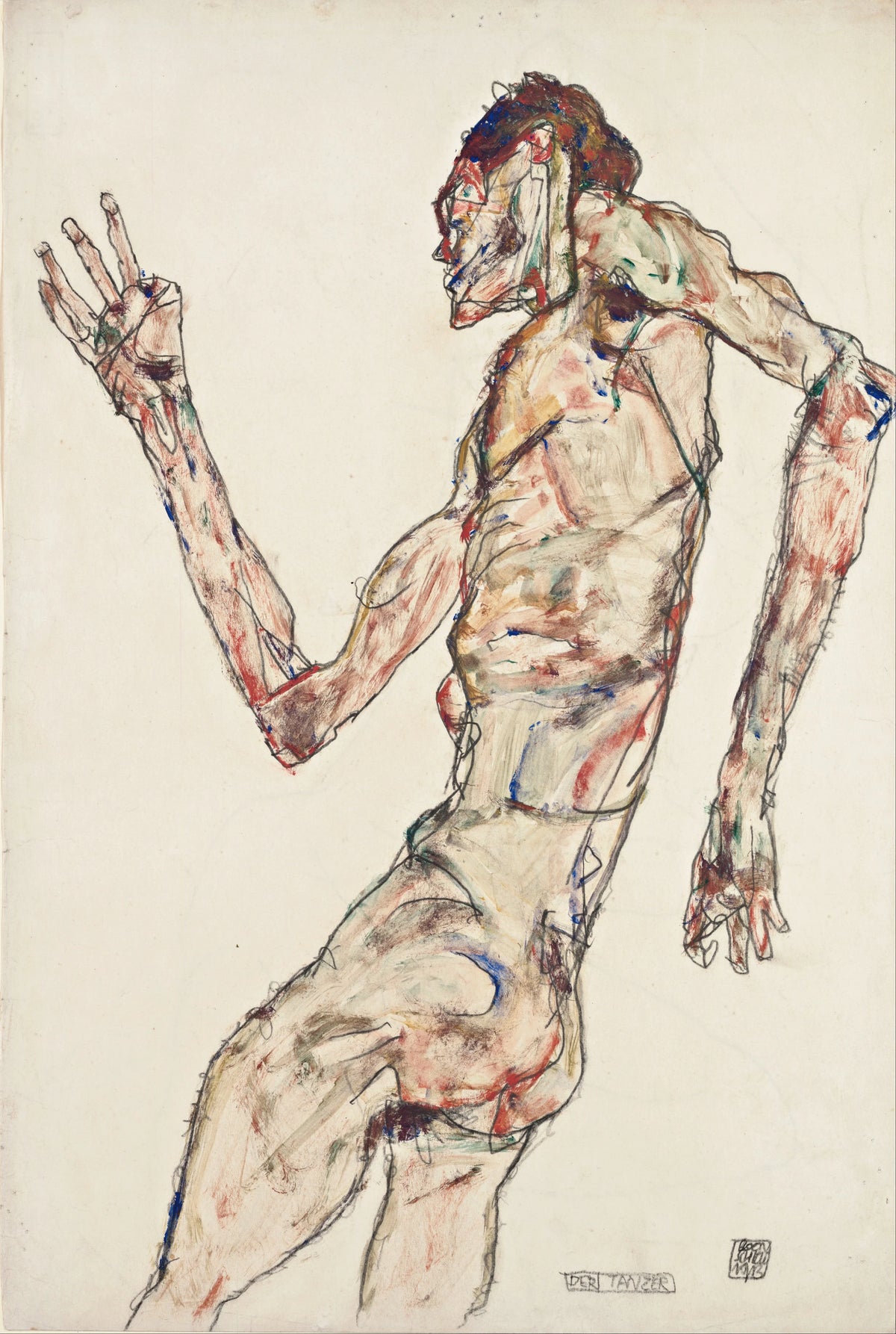 Egon Schiele - The Dancer (1913)
