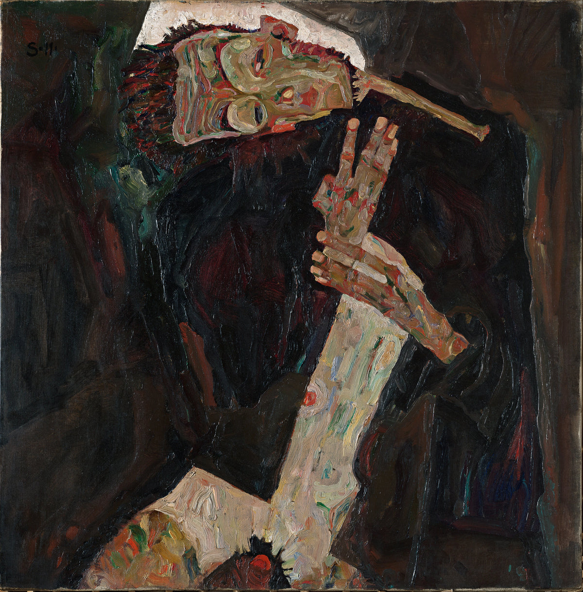Egon Schiele - The Lyricist (1911)