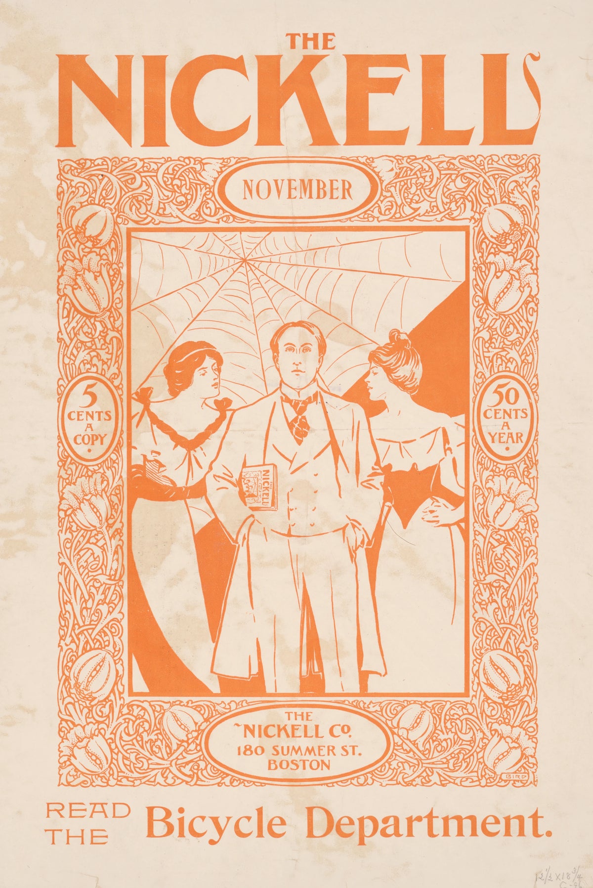 Elisha Brown Bird - The Nickell for November (1896)