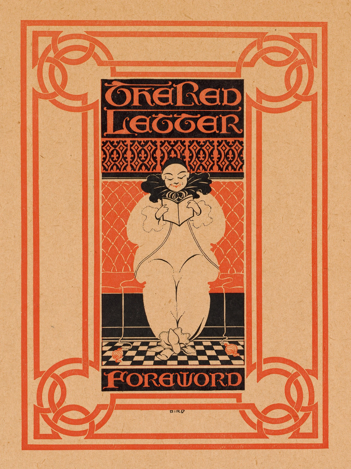 Elisha Brown Bird - The red letter foreword (1890-1920)