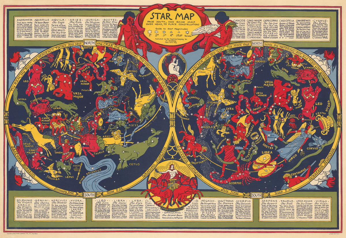 Elizabeth Shurtleff - Star Map (1930)