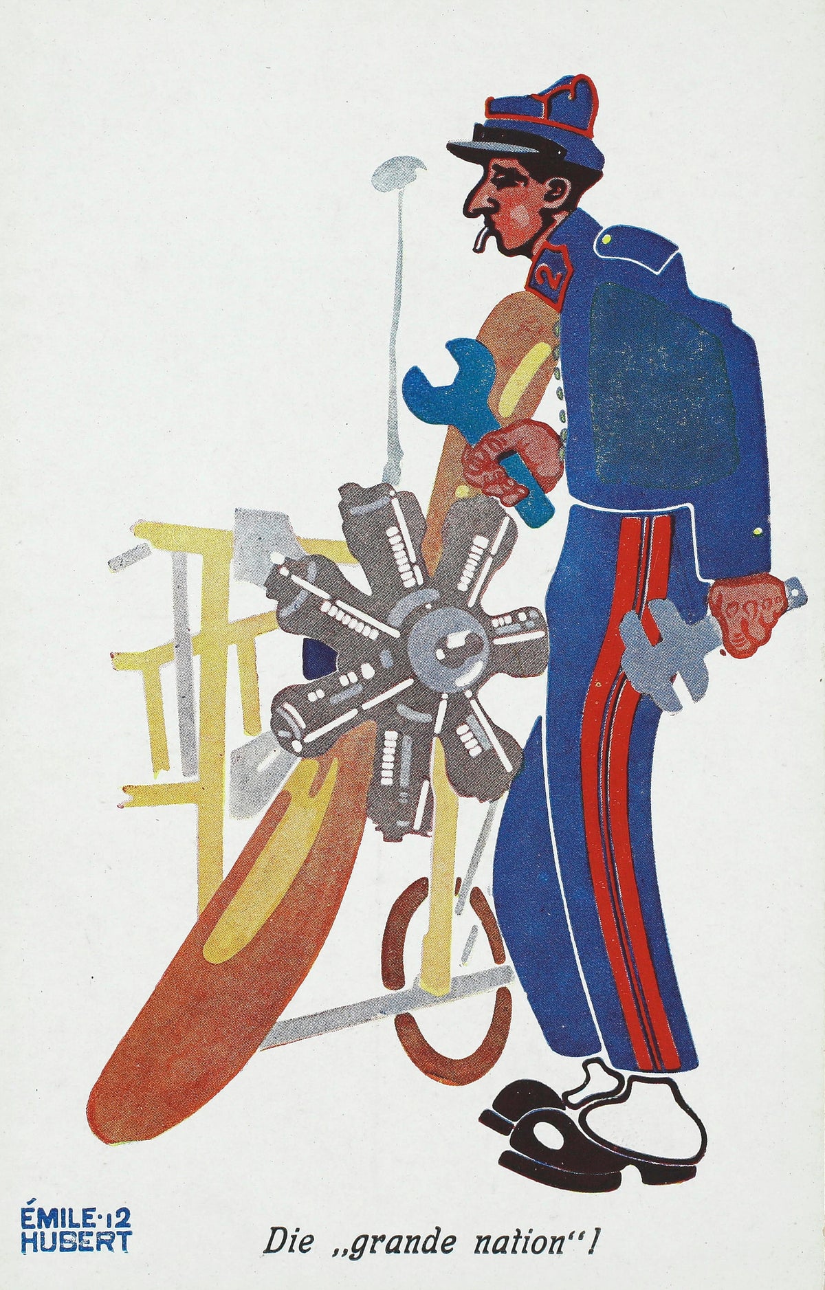 Emil Huber - Die 'grande Nation'! (1914)