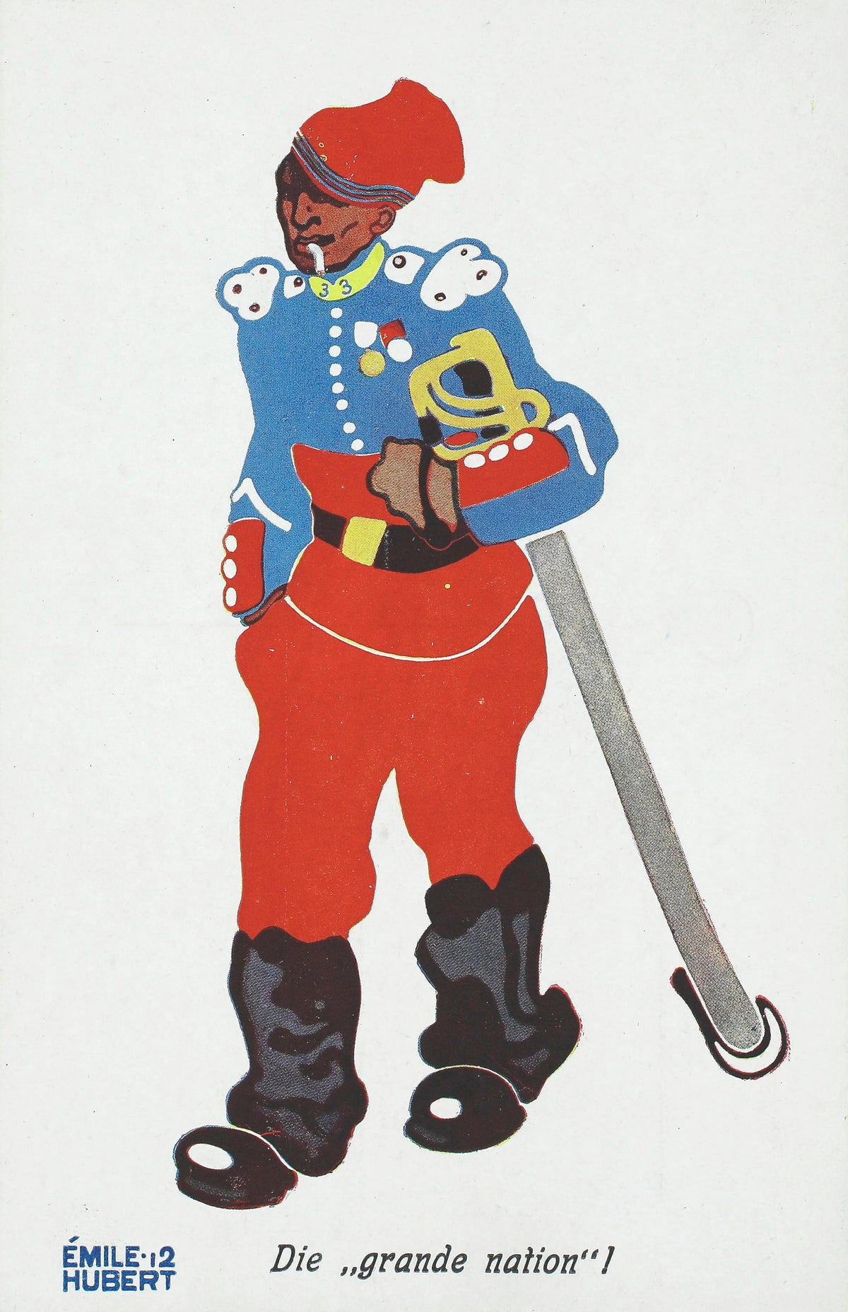 Emil Huber - Die 'grande Nation'! (1914)