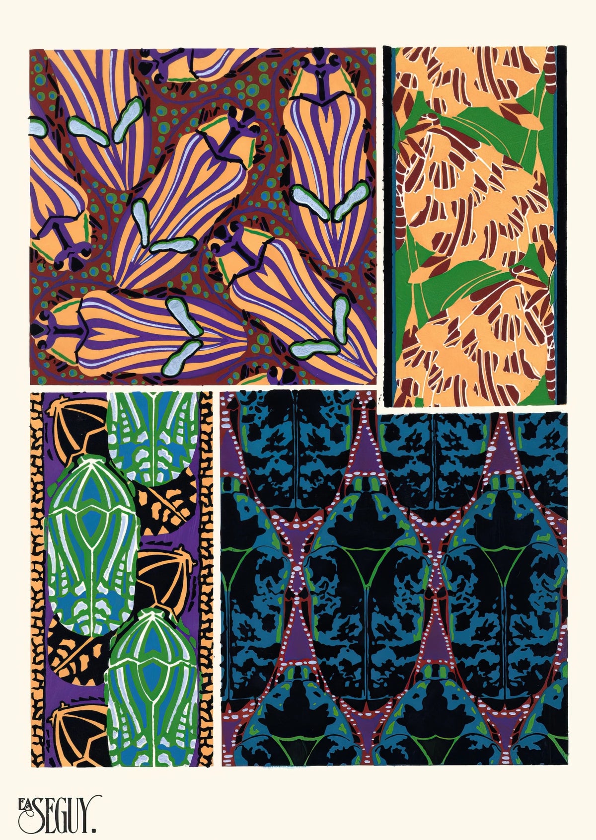 Emile-Allain Séguy - Insectes Pl.10 (1929)