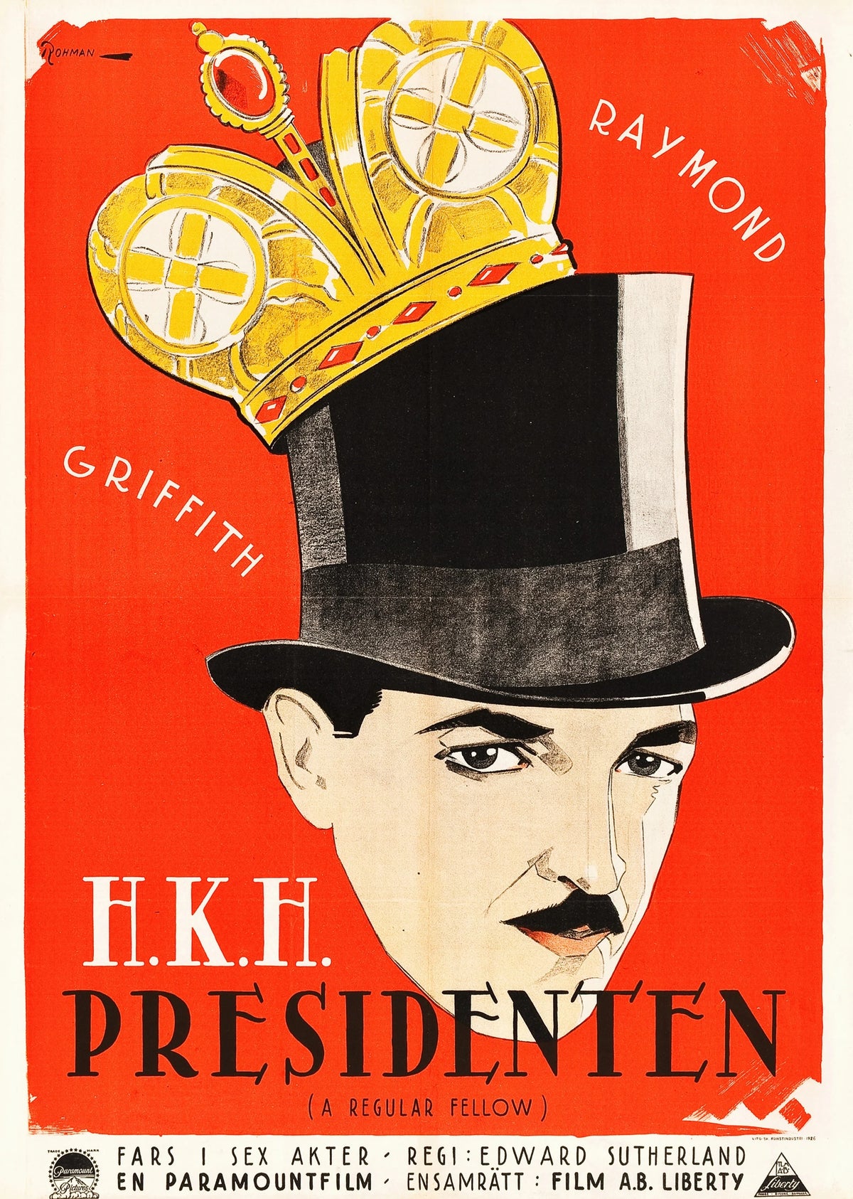 Eric Rohman - A Regular Fellow (1925)