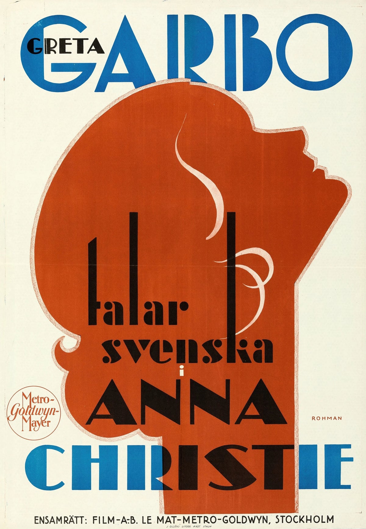 Eric Rohman - Anna Christie (1930)
