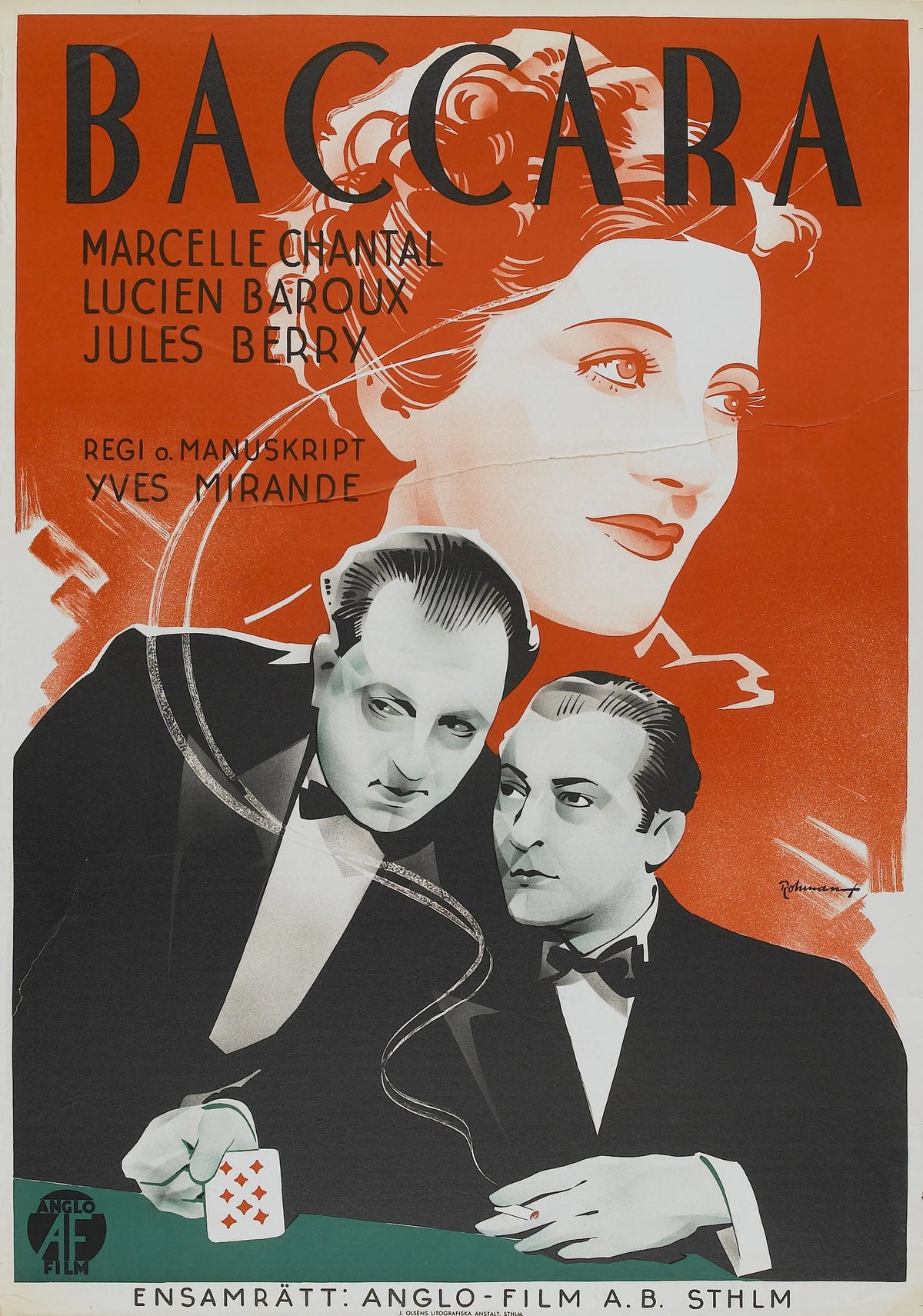 Eric Rohman - Baccara (1936)