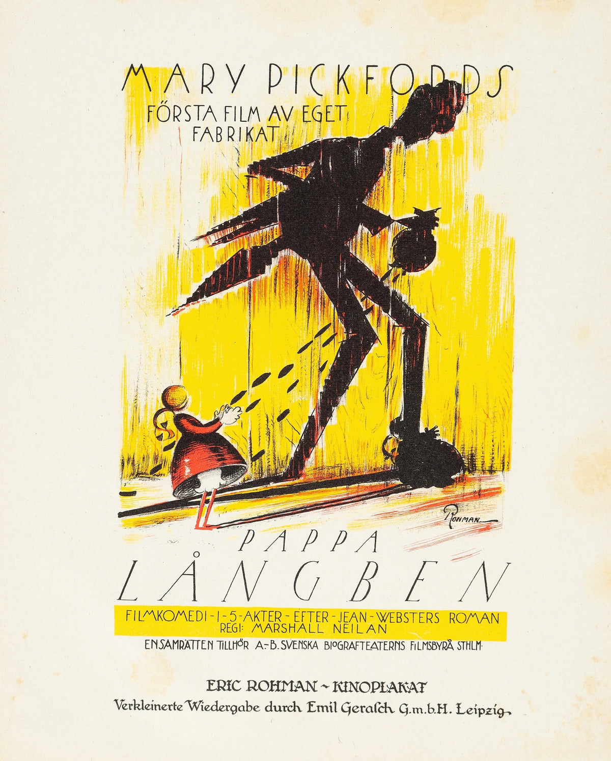 Eric Rohman - Daddy Long Legs (1919)