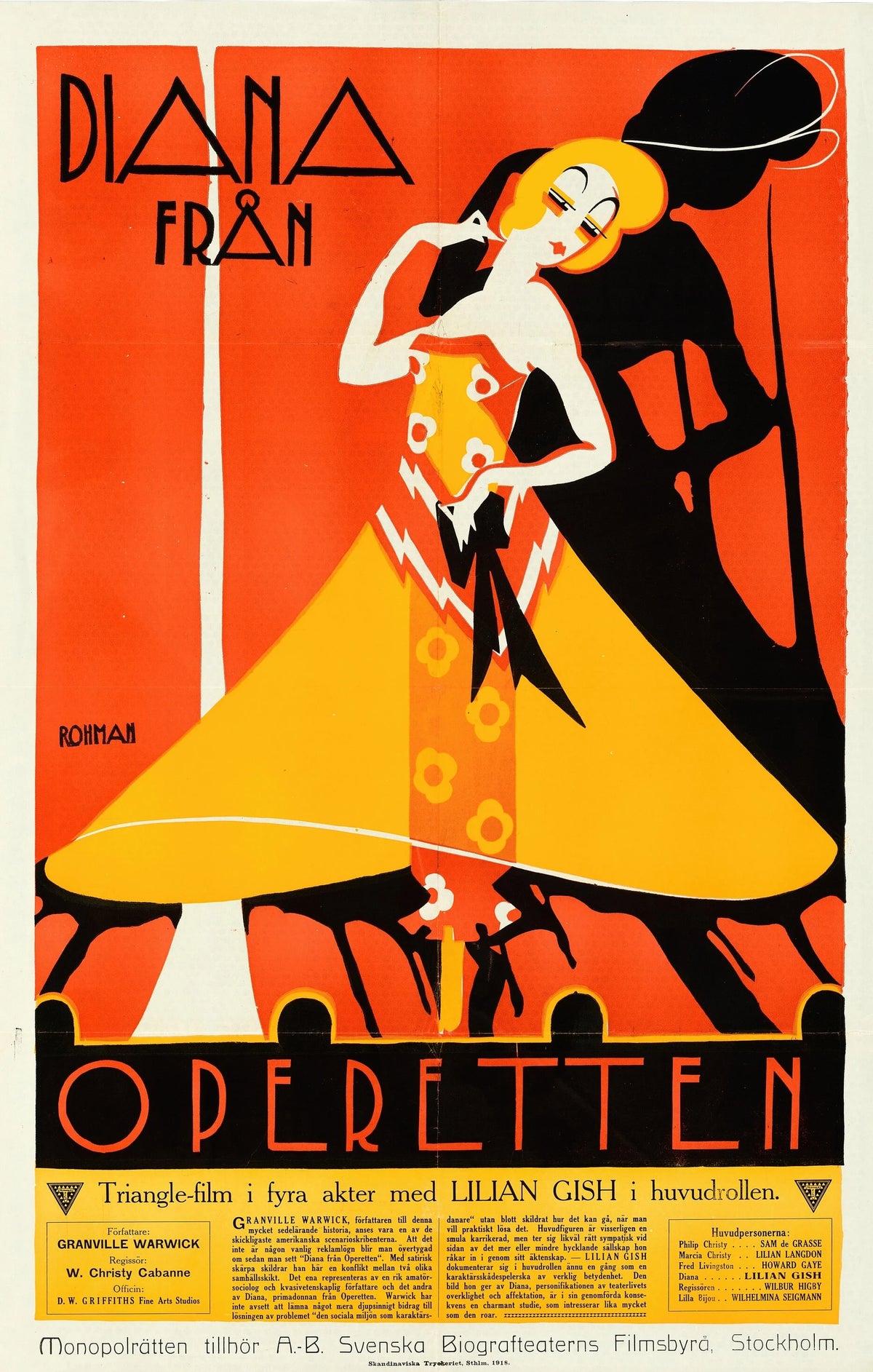 Eric Rohman - Diane of the Follies (1918)