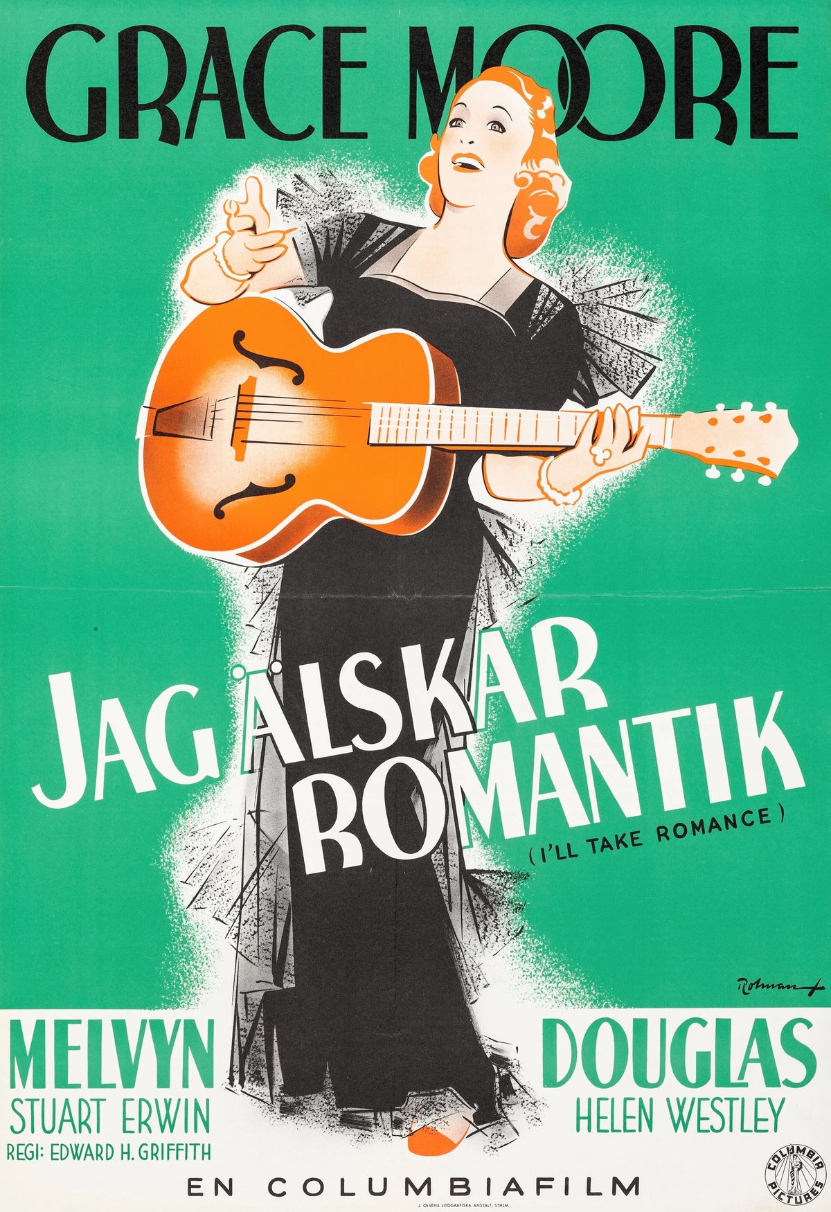 Eric Rohman - I'll Take Romance (1937)