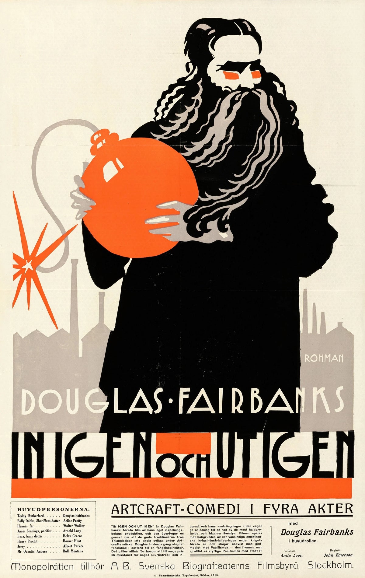 Eric Rohman - In Again - Out Again (1918)