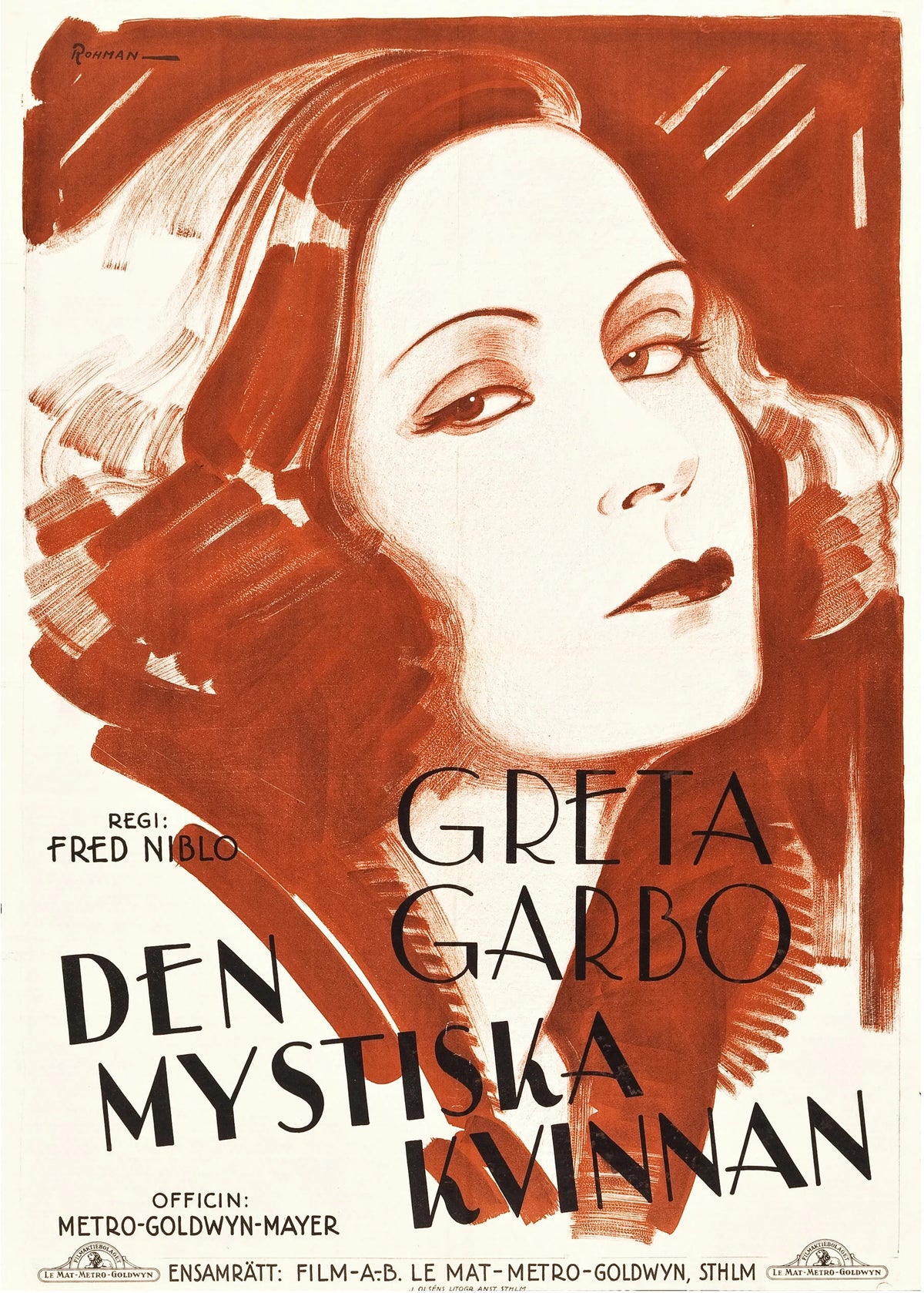 Eric Rohman - The Mysterious Lady (1928)