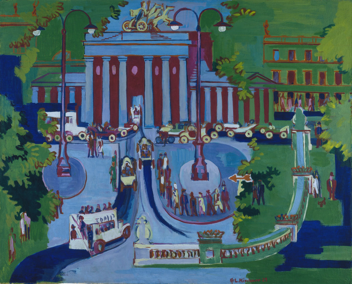 Ernst Ludwig Kirchner - Brandenburg Gate (1929)