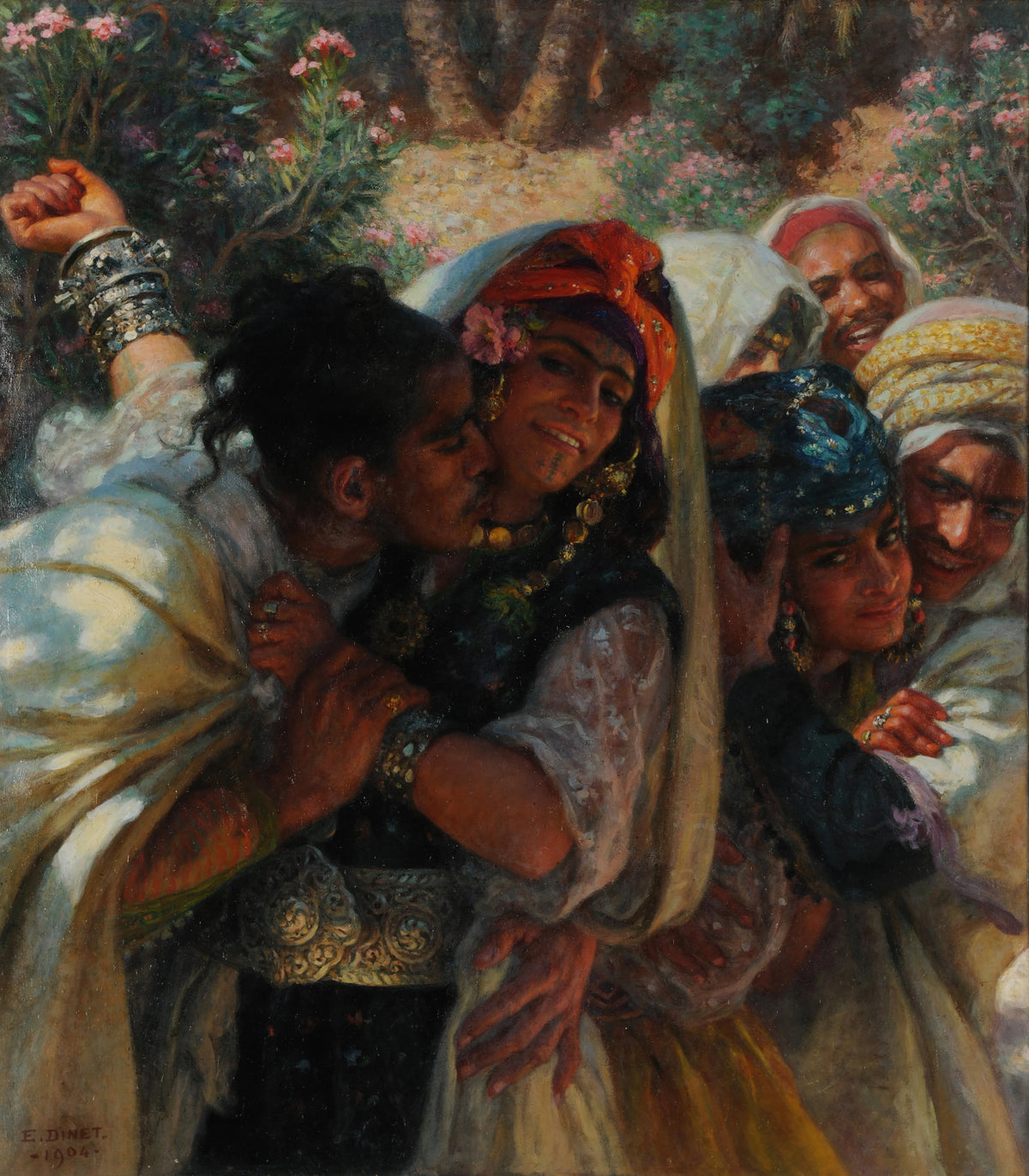 Étienne Dinet - Le Printemps des coeurs (1904)