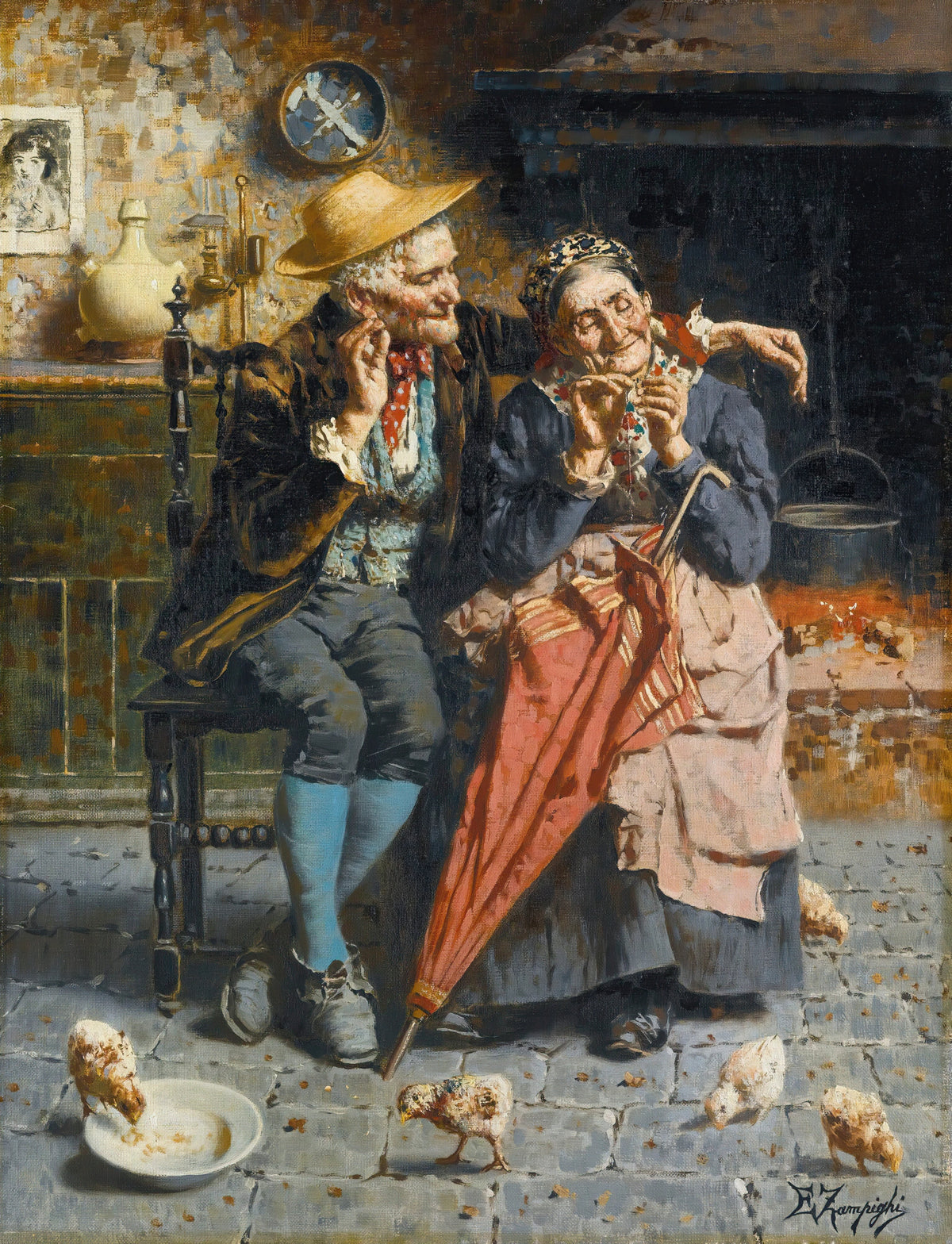 Eugenio Zampighi - A stitch in time