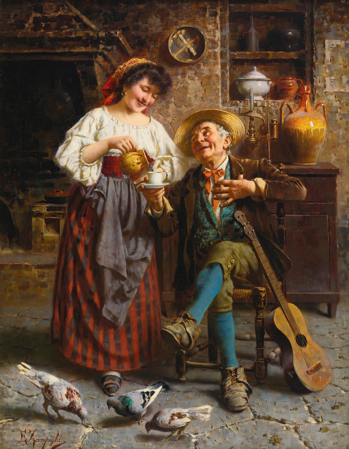 Eugenio Zampighi - Grandpa's coffee