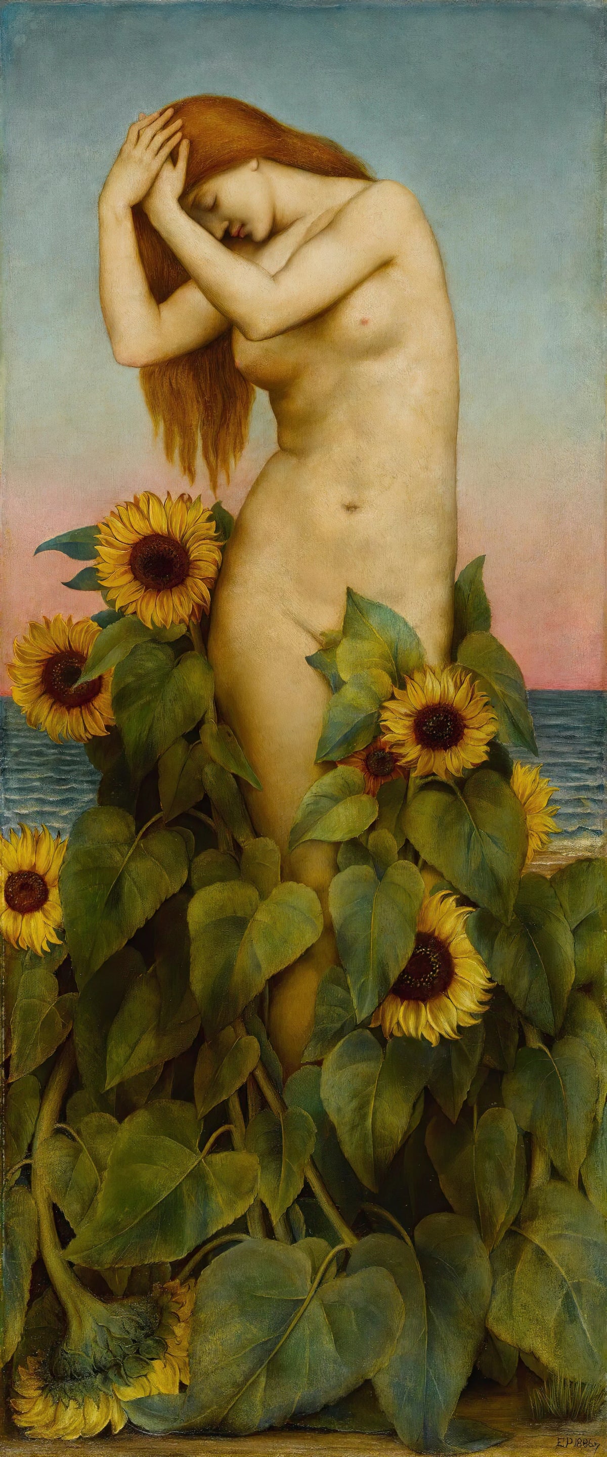 Evelyn De Morgan - Clytie ( 1886-7)