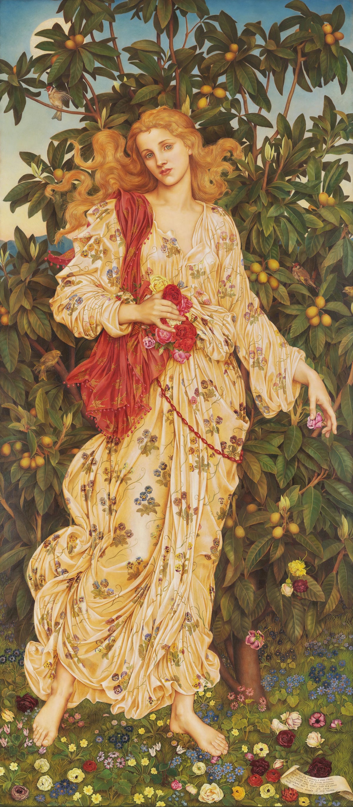 Evelyn De Morgan - Flora (1894)