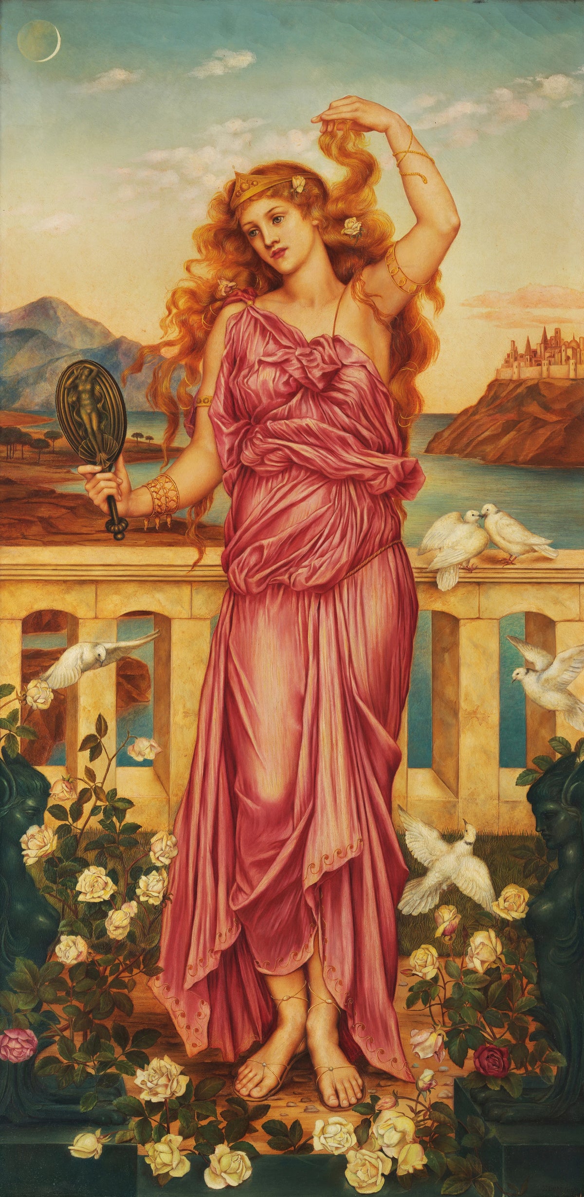 Evelyn De Morgan - Helen of Troy (1898)