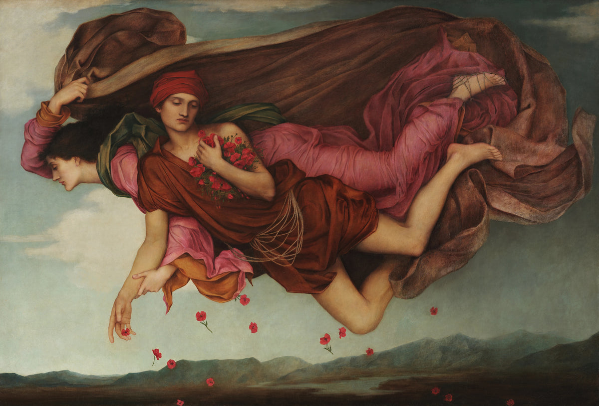 Evelyn De Morgan - Night and Sleep (1878)