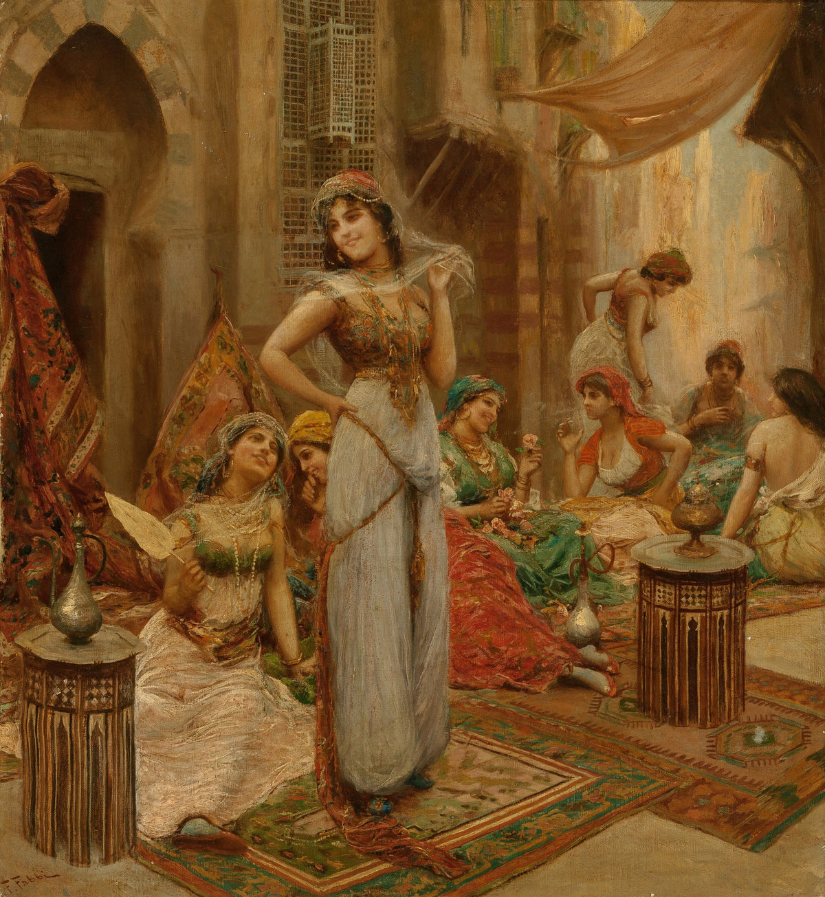 Fabio Fabbi - Harem Beauties at Market